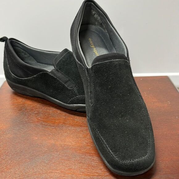 J-Easy spirit, new in box 8.5 medium black slip‎ on shoes - Picture 1 of 3